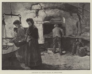 Boulangerie dans un village de Cornouailles - Adrian Scott Stokes